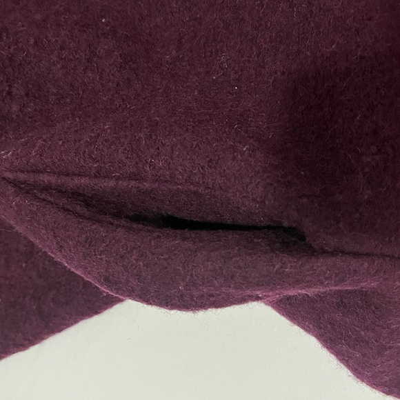 DEEP PURPLE PLUM - COVER UP / WRAP / WATERFALL SHRUG - Picture 7 of 7